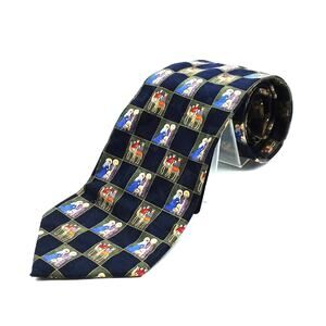 Vintage Christmas Neck Tie Purple American Greetings Nativity Wise Men NWT